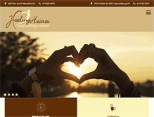 Tablet Screenshot of healingheartscc.com